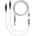 Dekoni Audio Ensemble 6.3mm 52" Braided 4-pin Mini XLR Кабел за слушалки (CBZ-UB-WTW-52-XLR)