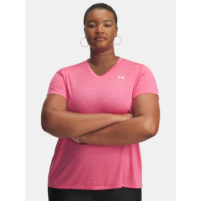 Under Armour Дамска тениска Under Armour Tech SSV- Twist&-PNK Under Armour | Rozov | ЖЕНИ | 3X