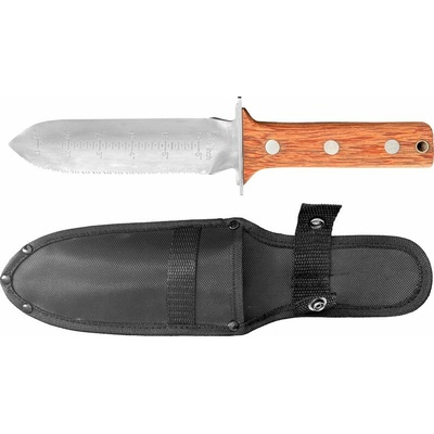 STREND PRO Premium Nôž Strend Pro Premium, HORI HORI, záhradný, s púzdrom, drevená rúčka, univerzal