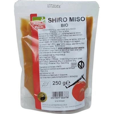 La Finestra sul Cielo Miso Shiro BIO 250g