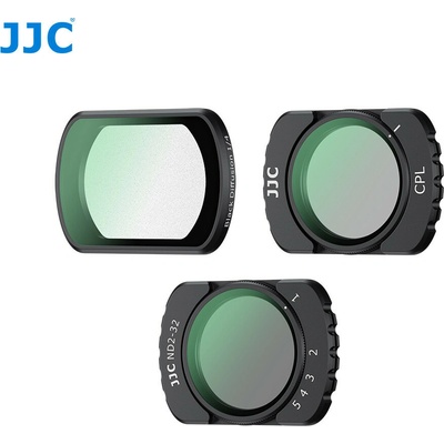 JJC Sada filtrov CPL, ND2-32, 1/4 Black Mist k objektívu pre DJi Osmo Pocket 4/3 F-PK3