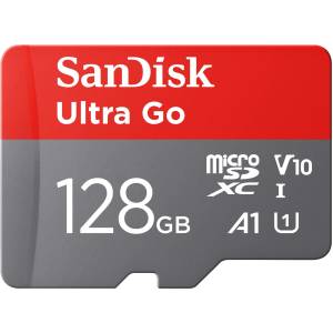SanDisk microSDXC Ultra 128GB A1/V10 (SDSQUVC-128G-GZ6MA)