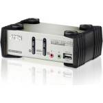 ATEN KVMP превключвател, ATEN CS1732B, 2-портов, PS/2-USB, VGA, Audio, OSD (ATEN-CS1732B-A7-G) - cybertrade