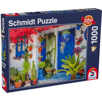 Schmidt Spiele Пъзел Schmidt от 1000 части - Средиземноморска сграда (58992)