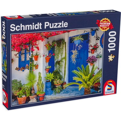 Schmidt Spiele Пъзел Schmidt от 1000 части - Средиземноморска сграда (58992)