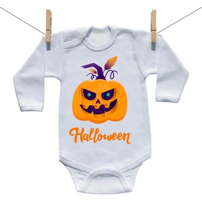 Boodyy Body s dlhým rukávom Halloween tekvica