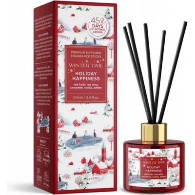 Bartek Candles Vonný difuzér Holiday Happiness 100 ml