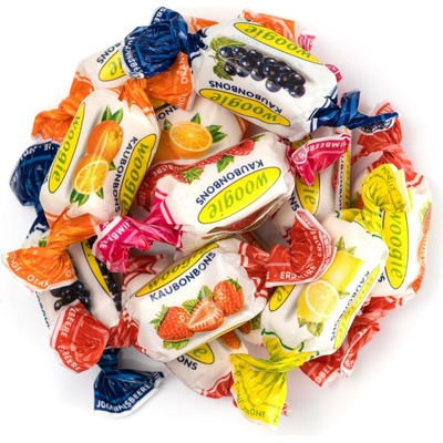 NUTSMAN Žvýkací bonbony Toffee mix 125 g