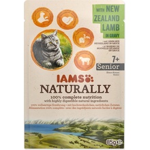 IAMS Cat Senior jahňacie v omáčke 85 g