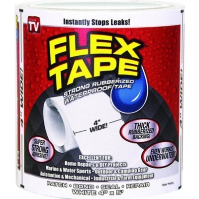 Vodotesná lepiaca páska - Flex Tape biela