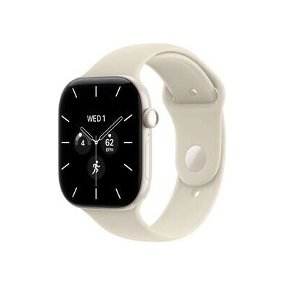 Apple Watch Series 12 Cellular 46 mm Pearl White Ceramic with Sand Sport Band S/M MJH14RK/A
