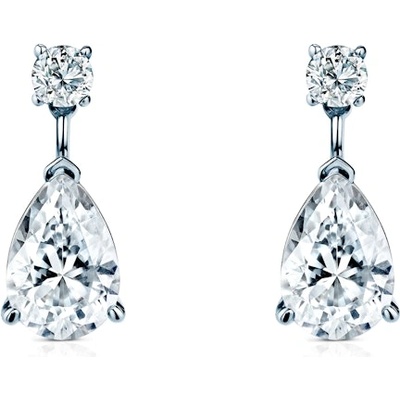 SAVICKI Обеци Eterniàle, сребро, цирконии