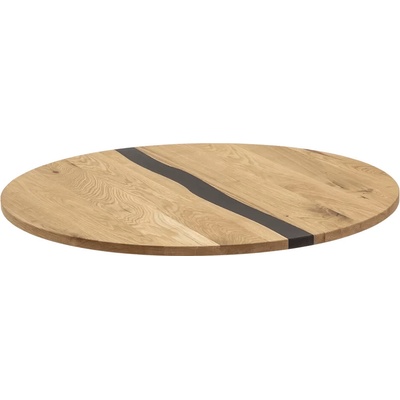 Stolová doska okrúhla dub 800 × 20 mm