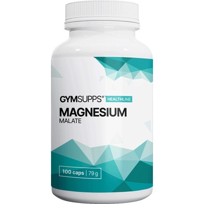 GymSupps Magnesium Malate 100 kapslí