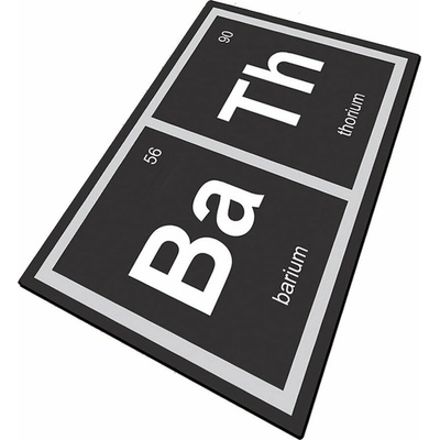 Foutastic Barium Čierna 70x120 cm