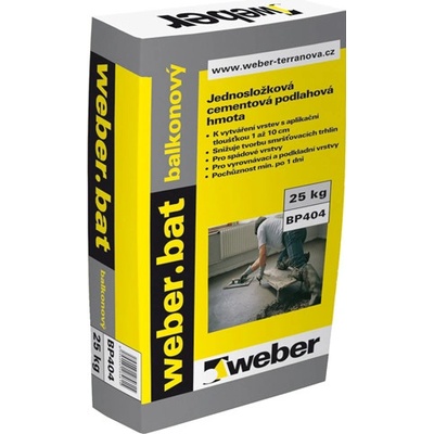 Weber weber.bat balkonový potěr 25 kg - BP 404 25
