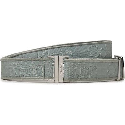 Calvin Klein Дамски колан Calvin Klein Gracie Logo Jacquard Belt 3.0 K60K611922 Сив (Gracie Logo Jacquard Belt 3.0 K60K611922)
