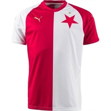 Puma SK SLAVIA HOME PRO Originální fotbalový dres, červená