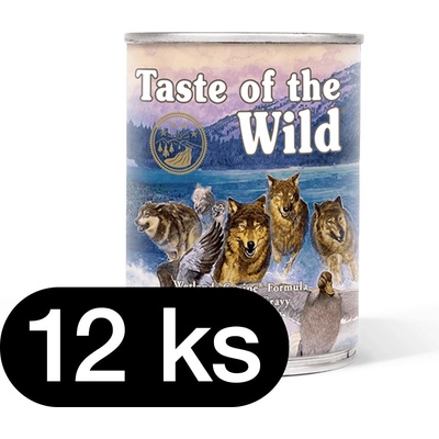 Taste of the Wild Wetlands Can Dog 12 x 390 g