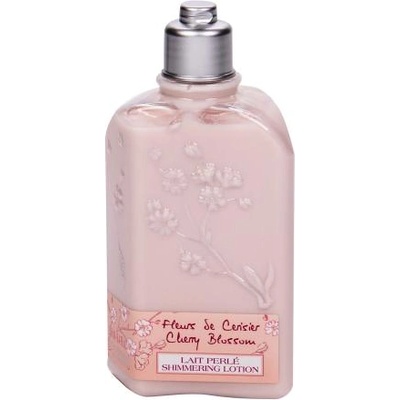 L'Occitane Cherry Blossom лосион за тяло с блясък 250 ml за жени