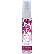 Skins Super Excite Clitoral pro ženy Stimulační gel 30 ml