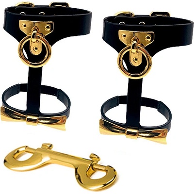 Efektívne kožené putá na nohy Upko Butterfly Effect Body Accessories Ankle Cuffs UPKO