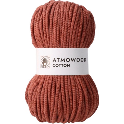 Atmowood cotton 5 mm - tehlová