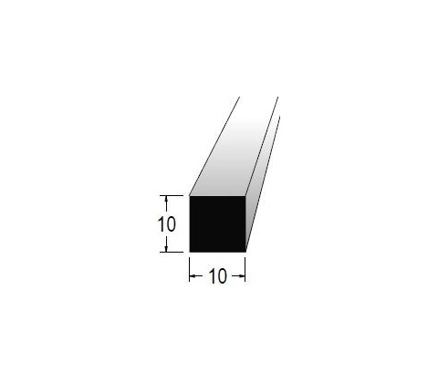 Hranolek 10x10mm, délka 100cm