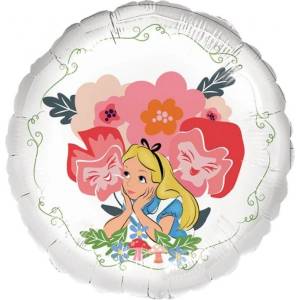 Amscan Фолиев Балон "Alice in Wonderland (9916007)