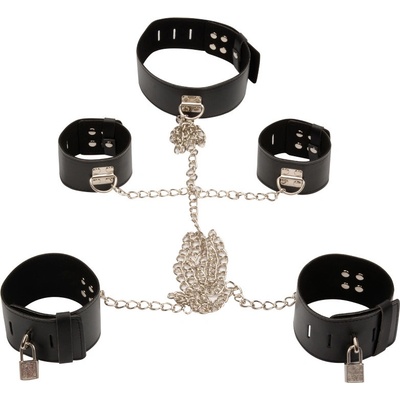 BDSM sada pout s řetězy a zámky absolutní kontrola – Zbozi.Blesk.cz
