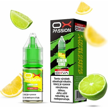 Oxva OX Passion Salts Lemon Lime 10 ml 10 mg