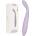 Интерактивен G-spot вибратор, затопляем, 17, 8см. - Cici 2 Pastel Lilac (SVAKOM0217)