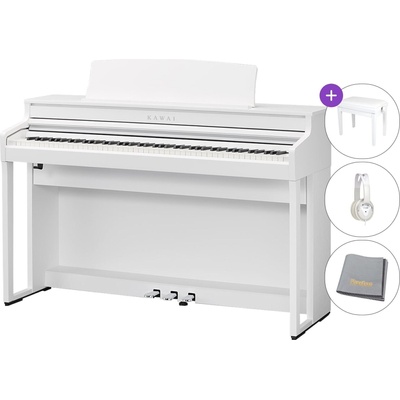 Kawai CA401W SET Premium Satin White Дигитално пиано (CA401W-SET)