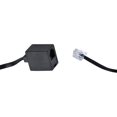 Cabletech L-TEL0034A-7 Telefónny predlžovací 6P4C 7m černý
