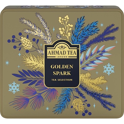 AHMAD TEA Golden spark kolekcia porciovaných čajov 32 sáčkov