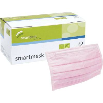 smartdent smartmask Ústenky Růžová 50ks 8+2