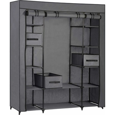 Massido 680010 45 x 135 x 170 cm tmavosivá