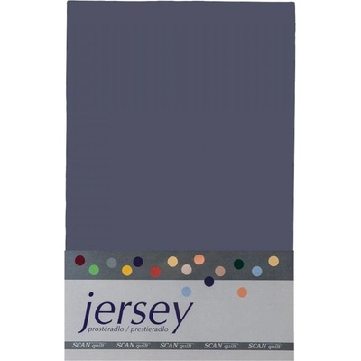 Scanquilt plachta jersey grafitová 90x200