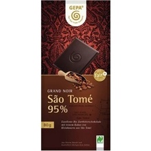 Gepa Bio horká čokoláda 95% Sao Tomé, 80 g