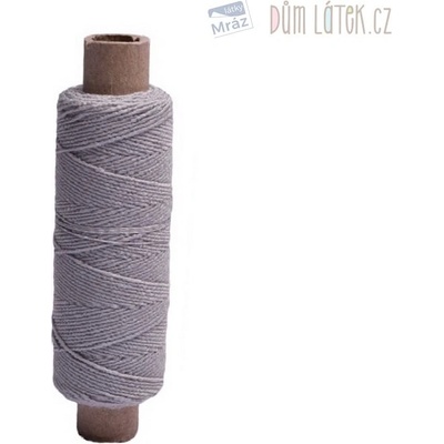 Pružná niť Optex 0,5mm svetlo šedá