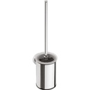 Sapho Omega 104913117 WC štětka válcová černý kartáč chrom