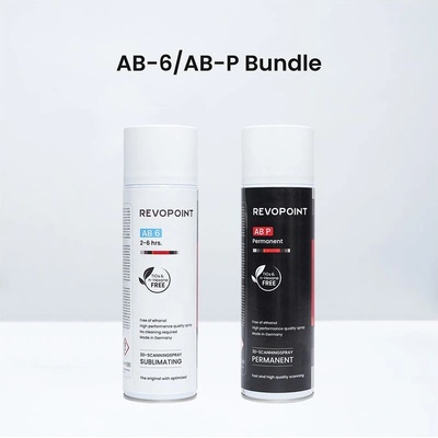 Revopoint Комплект Revopoint 1x Спрей за сканиране AB-6 и 1x Спрей за сканиране AB-P (bundle)