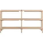 Actona Библиотека от декор от дъб в естествен цвят 169x88x30 cm Braidwood - Actona (0000107231)