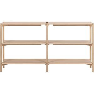 Actona Библиотека от декор от дъб в естествен цвят 169x88x30 cm Braidwood - Actona (0000107231)