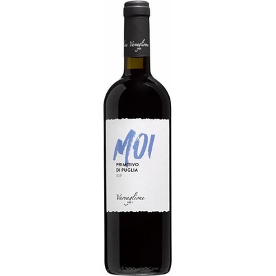 Varvaglione Primitivo MOI suché červené 2022 13% 0,75 l (čistá fľaša)