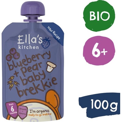 Ella's Kitchen BIO Snídaně borůvka a hruška 100 g – Zboží Dáma