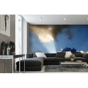 DIMEX ART s. r. o Самозалепваща се флизелинова фототапета лъчи между облаците 375 x 250 см