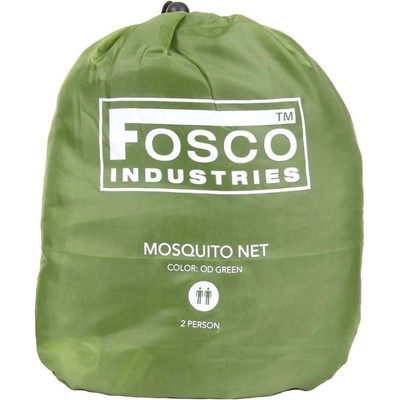 Moskytiéra (síť proti hmyzu) pro 2 osoby zelená, Fosco