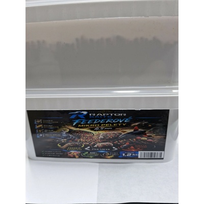 Raptor Baits červená mix Feederové mikropelety 4,5 mm – 1,2 kg