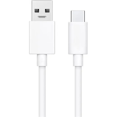 OPPO Кабел за данни и зарядно устройство OPPO (USB - Type-C, 100 см) БЯЛ (4813277)